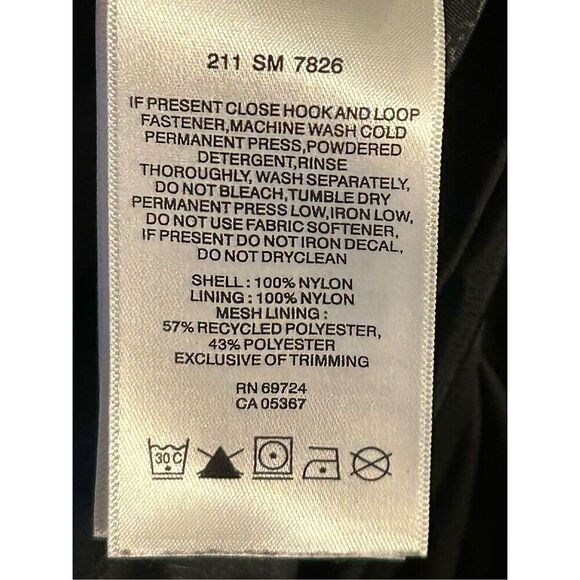 Columbia Interchangeable Waterproof Rain Jacket Black Mens Size XL (8357) - Picture 12 of 12